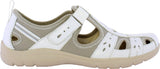 Free Spirit Cleveland Womens Grey Easy Fasten Sandal