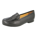 Bingham 2V - Womens Wide Fit Loafers by DB Shoes