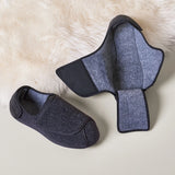 Ernest - mens wrap around slipper by Coosyfeet