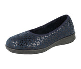 Virginia 6V-  Wide Fit Stretch Fabric Slip-On House Shoes by DB Shoes