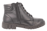 ALICE 2V - Womens Wide Fit Zip and Lace Ankle Boots by DB Shoes
