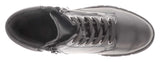ALICE 2V - Womens Wide Fit Zip and Lace Ankle Boots by DB Shoes