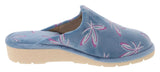 BALSAM 2V - Womens Wide Fit Slip-on Mule Slippers by DB Shoes