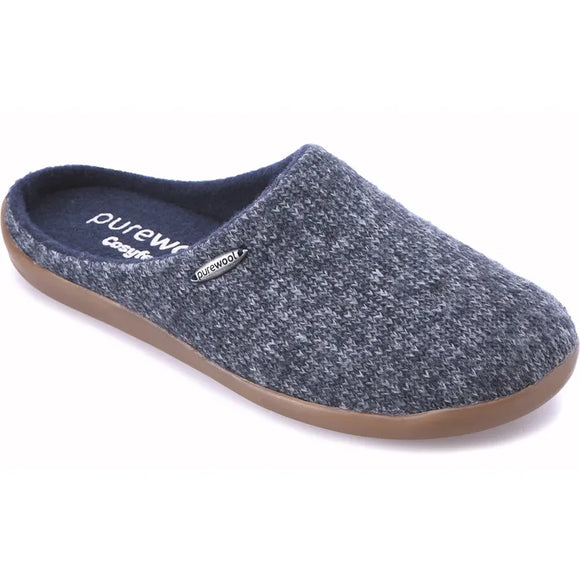 Benny - Pure Wool Slipper by Cosyfeet