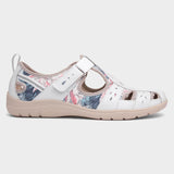 Free Spirit Cleveland Womens Grey Easy Fasten Sandal