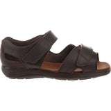 Cosyfeet Bingley Men's Wide Fit Leather Sandals