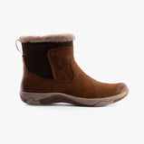 Charlie - Women's Leather Comfort Ankle Boots with Memory Foam by Free Spirit