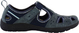 Free Spirit Cleveland Womens Grey Easy Fasten Sandal