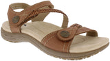 Free Spirit Malibu Womens Tan Leather Sandal
