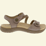 Free Spirit Malibu Womens Tan Leather Sandal