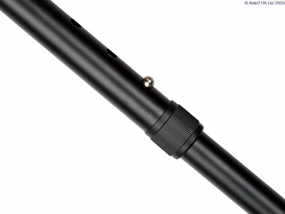 Walk On - Right Hand Arthritis Grip Folding Walking Stick- Long by Able2