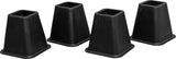 Aidapt 150mm (6") Bed, Chair and Furniture Raisers Set of 4 Extra Wide Base