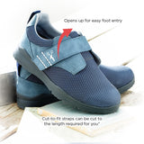 ANDY 2V - Mens Wide Fit Strap Fit Canvas Shoes by DB Shoes