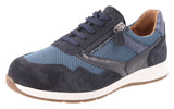 AVA 2V - Womens Wide Fit Zip and Lace Trainers by DB Shoes