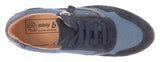 AVA 2V - Womens Wide Fit Zip and Lace Trainers by DB Shoes