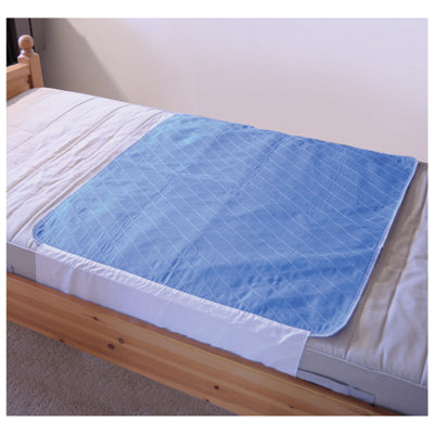 Washable Bed Pad with flaps - King Size