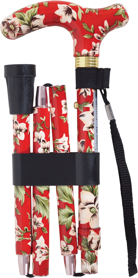 Deluxe Folding Walking Cane by Aidapt
