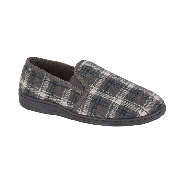 Carl - Mens slip on Slipper by Jo & Joe