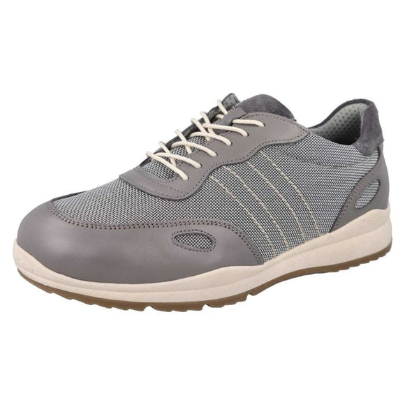 DAWSON 2V - Mens Wide Fit Lace Up Trainer by DB Shoes