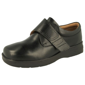 Benny 6V - Mens Wide Fit Touch Strap Casual Shoes by DB Shoes