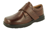 Benny 6V - Mens Wide Fit Touch Strap Casual Shoes by DB Shoes