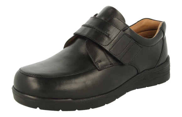 DONALD 2V - Mens Wide Fit Touch Strap Casual Shoes by DB Shoes