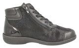ELLA 2V - Womens Wide Fit Zip Up Boots by DB Shoes