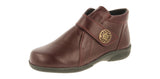 FIELDFARE 2V - Womens Wide Fit Easy Access Ankle Boots by DB Shoes