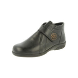 FIELDFARE 2V - Womens Wide Fit Easy Access Ankle Boots by DB Shoes