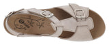 FRANCESCA 2V - Womens Wide Fit Wedge Heel Sandal by DB Shoes