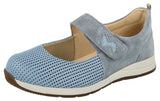 HAWAII 2V - Womens Wide Fit Stretch Panel Casual Shoe by DB Shoes