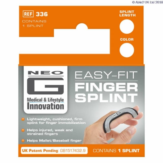 Neo G Easy Fit Finger Splint
