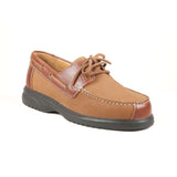 Percy Men’s Extra-Wide Lace-up Deck Shoe by Sandpiper