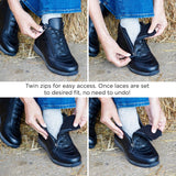 PORTIA 2V - Womens Wide Fit Active Trainer Boots by DB Shoes