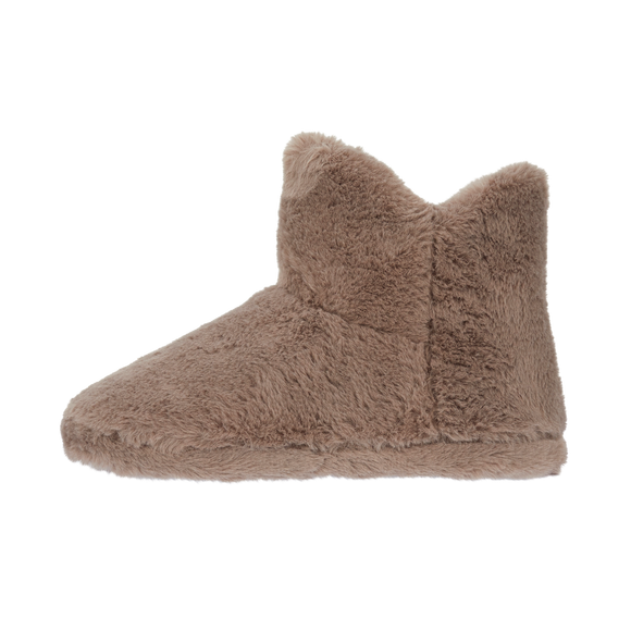 Rhubarb - Ladies plush faux fur bootee