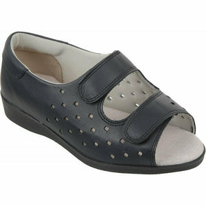 Cosyfeet Connie Ladies Wide Fit Leather Sandals
